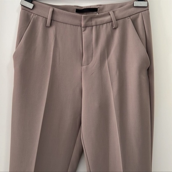 MAC Collection Cuffed Taupe Coloured Trousers NWT - Picture 1 of 14